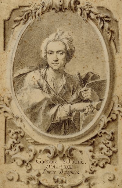Self-Portrait by Gaetano Sabatini